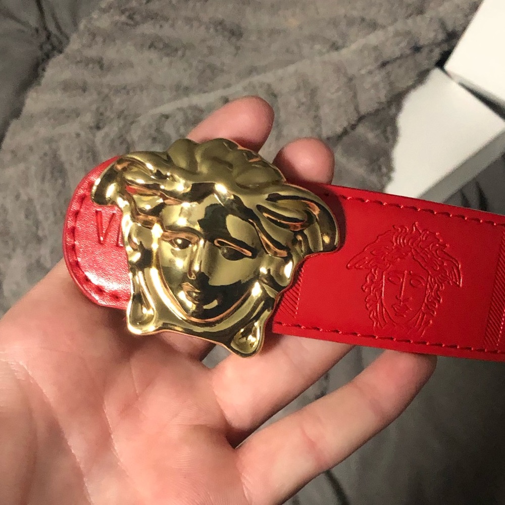Gianni Versace Red Belt
